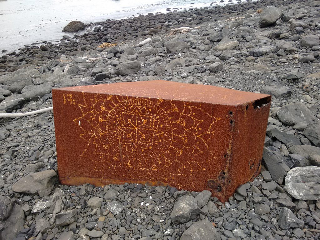 Art on the beach