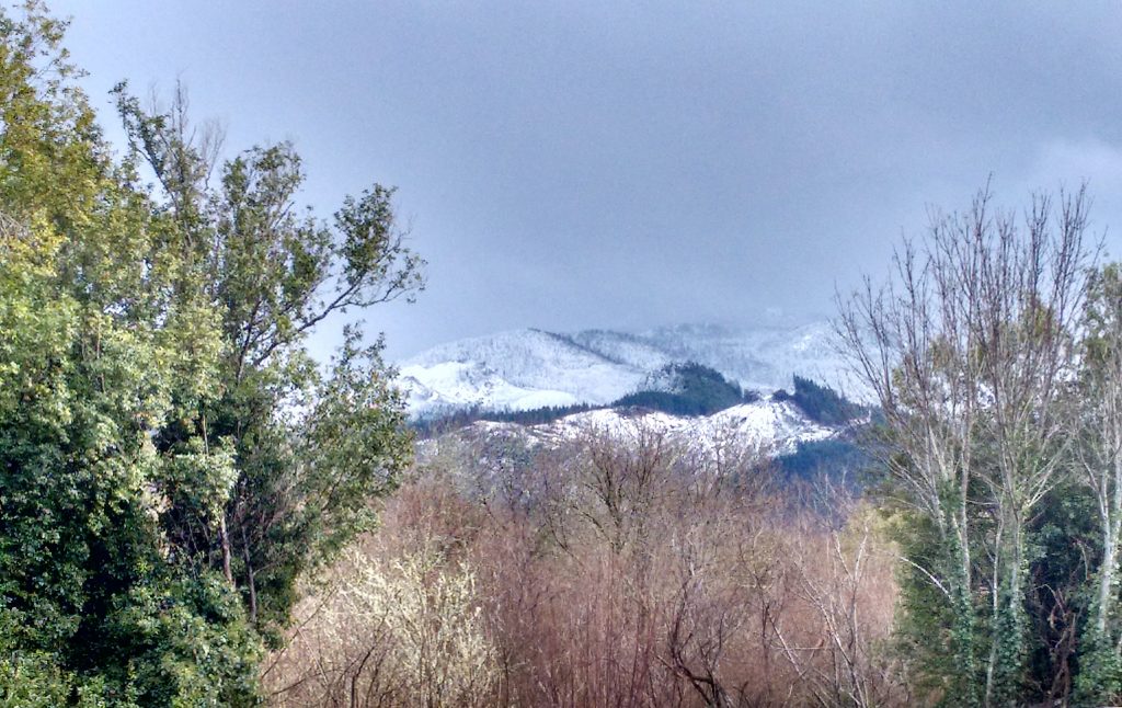 Snowy mountains