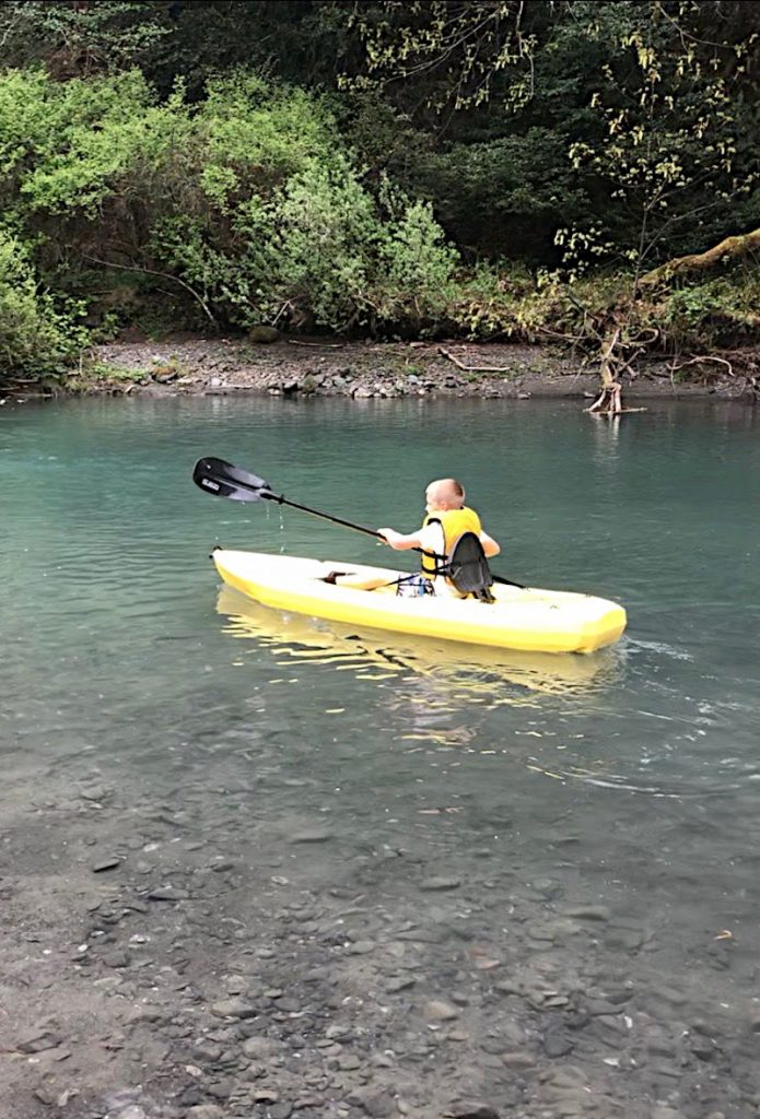 Brantley kayaking